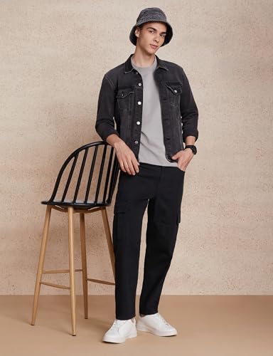 Image of Amazon Brand - Symbol Men's Baggy Cargo Jeans (Loose Fit | 100% Cotton)