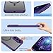 for Galaxy A56 5G Phone Case: Samsung A56 Phone Case with 2PC Tempered Glass Screen Protector, Wireless Charging Samsung A56 5G Case Matte Translucent Soft-Touch & Shockproof Funda para A 56,Purple