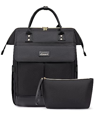 LOVEVOOK Laptop Rucksack Damen Groß 17.3 Zoll Schulrucksack Mädchen...