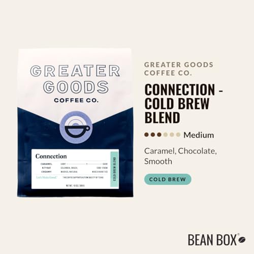 Connection Cold Brew Blend - Café Molido Fresco 10 oz miniatura 2