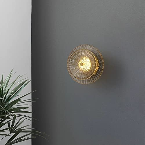 Lámpara de pared de cobre para sala de estar con apliques modernos de diseño 5