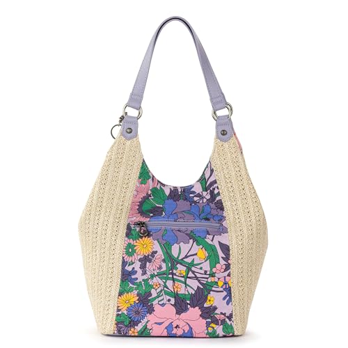 Image of Sakroots The Sak Roma Shopper Shoulder Bag Large Purse & Tote Bag with Double Straps & Zipper Pockets for Everyday & Travel