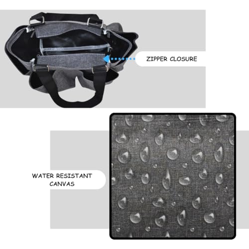 NGIL Small Utility Tote Small Carry on Travel Tote Bags for Women, Women Mini Work Tote Caddy Bag4