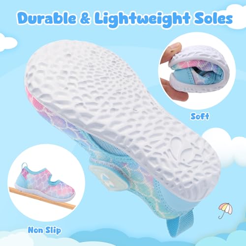 Image of Centipede Demon Toddler Water Shoes Boys Girls Swim Aqua Socks Barefoot Kids Water Sandals Quick Dry Breathable Lightweight for Beach Pool Waterpark
