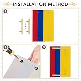 Banderas nacionales colombianas de Colombia, azul, rojo,...