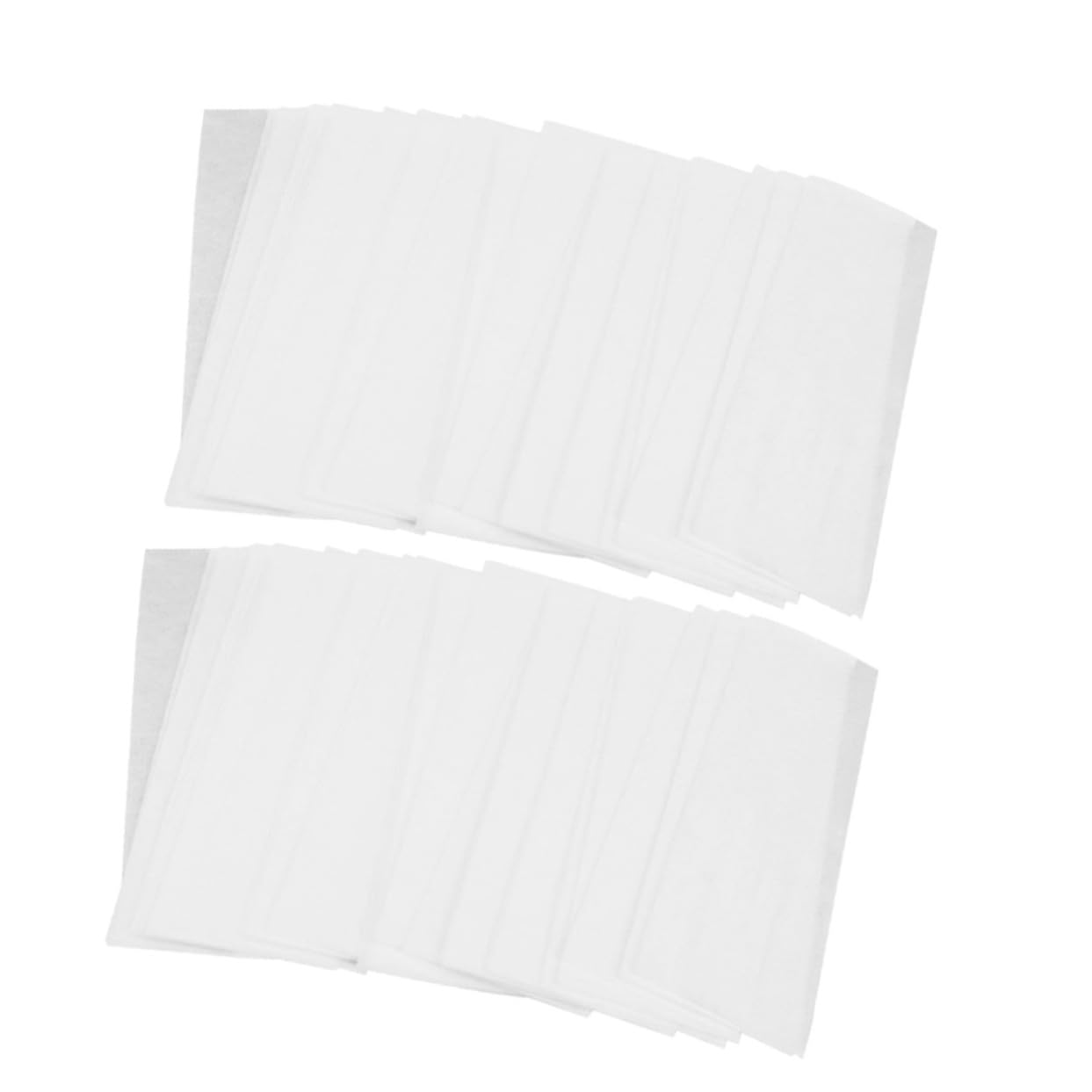 FOMIYES Hair Remover for Women 2 Pack 80pcs Facial Wax Removal Paper Soft Flexible Strips for Body