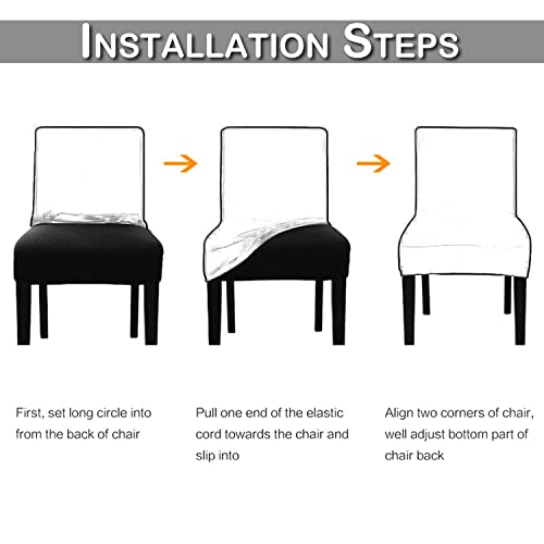 Counter Stool Pub Chair Covers,Stretch Velvet Bar Stool Covers,Removeable Washable Dinning Chair Covers Protector(4Pcs Velvet Green) #TOP6