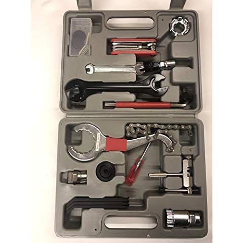 fantasycart Bike Bicycle Home Mechanic 25PC Tool KIT Set Repair New Cover