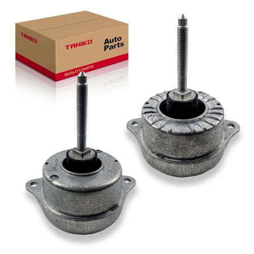 2PCS Left + Right Engine Mount Set Compatible with Porsche 911 997 C2 C4 Turbo / Carrera 2005 2006 2007 2008 2009 2010 2011 2012 2013 for 99737504908 997 375 049 08