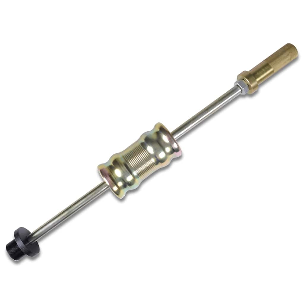 Extractor de cubo hidráulico con martillo de 10 toneladas de capacidad, 4-5 agujeros, 116-135 mm, juego de husillo hidráulico, tornillo, martillo de impacto para reparación de vehículos y uso