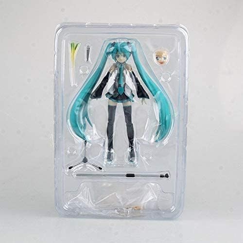 Figura de Anime Hatsune Miku de 15cm Figma 014, tatua de Manga de postura de pie, figura de acción de Pvc, muñeca coleccionable en miniatura, juguet, regalos - AliExprs 26 Figura de Anime Hatsune Miku de 15cm Figma 014, tatua de Manga de postura de pie, figura de acción de Pvc, muñeca coleccionable en miniatura, juguet, regalos - AliExprs 26
