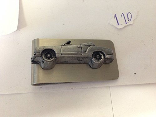 Karman GHIA Convertible 3D Effet étain Emblème sur Un Superbe Pince à Billets Ref110
