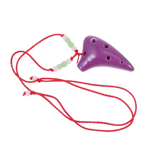 BESPORTBLE 1 Set Portable Ocarina Handmade Flute Easy to Play for Beginners Elegant Design for Music Lovers and Creative Expression Random Color