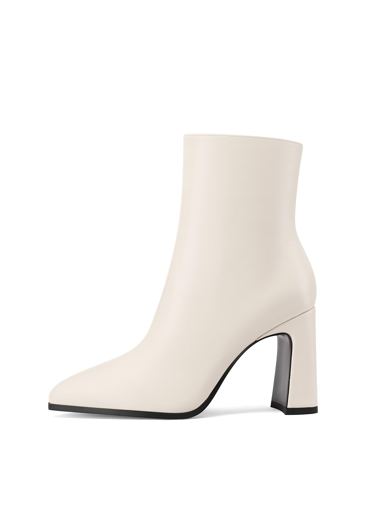 QUEEN HELENA Tronchetti con Tacco Stivaletti a Punta Chiusa Casual Donna K3422