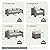 ZIENLIFE 8 Piece Patio Furniture Set, 5.9" Wide Armrest with All-Weather PE Wicker Sectional Sofa, Waterproof Cushions & Ottomans with Modular Outdoor Couch for Backyard, Deck, Garden