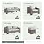 ZIENLIFE 8 Piece Patio Furniture Set, 5.9" Wide Armrest with All-Weather PE Wicker Sectional Sofa, Waterproof Cushions & Ottomans with Modular Outdoor Couch for Backyard, Deck, Garden