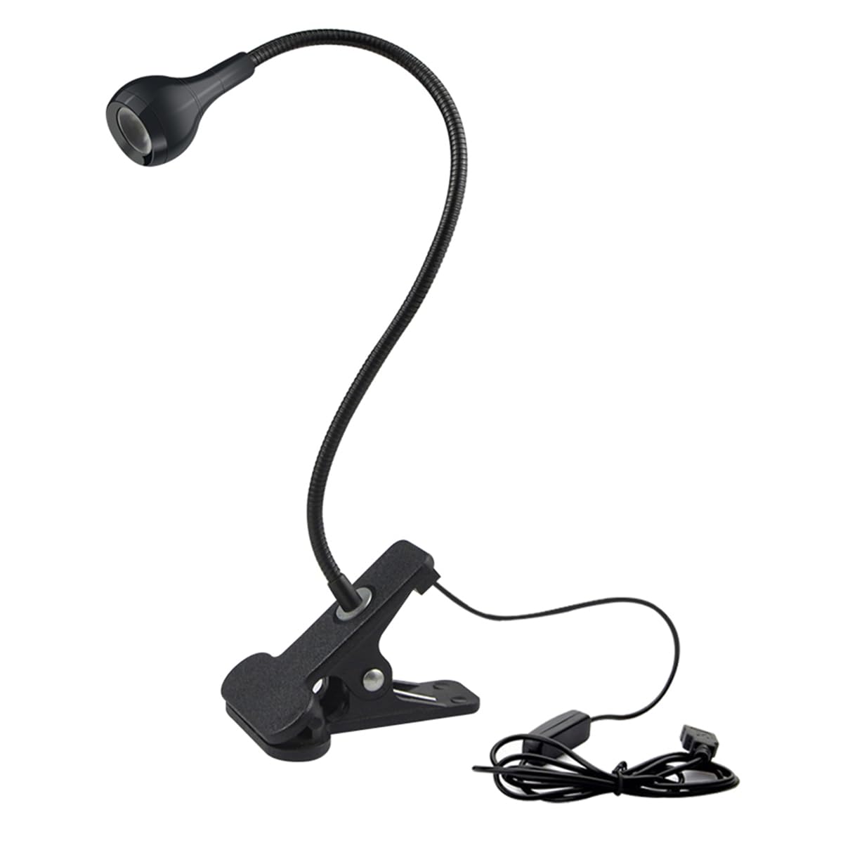 Vjsujehgy USB Power Table Lamp Reading Book Light with Holder Clip Study Lamps Bedside Table Bedroom Decor Night Light