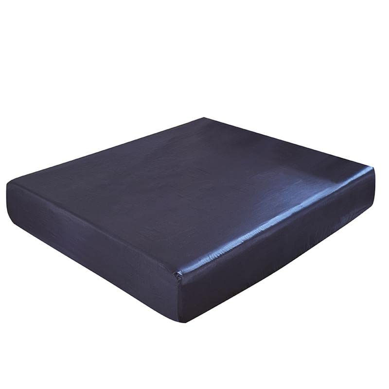Drap d'été en soie Ice Silk multicolore drap-housse satin double 138x190 - 2