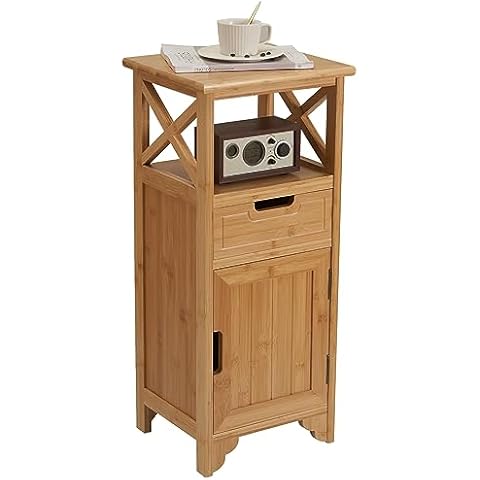 BECTSBEFF 30" Bamboo End Table Cover