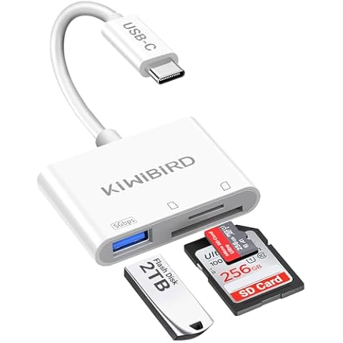 KiWiBiRD Lecteur de Carte USB C Cover