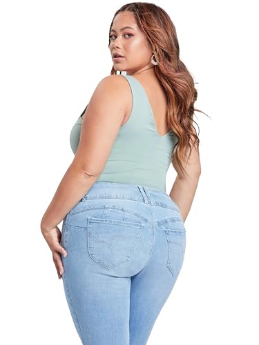 YMI Jeans Women´s Plus 3 Wannabettabutt Mid-Rise Skinny3