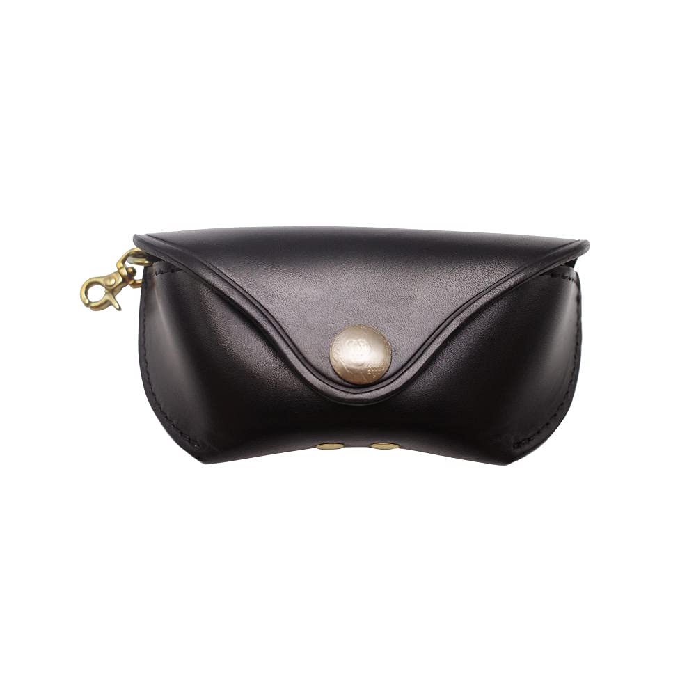 Brillenetui Sonnenbrillentasche Sonnenbrillen Etui Brillentasche Handgefertigte Kopfschicht Dicker Und Druckdurchdrucksender Myopie-Gläser Sonnenbrillen Tinte Aufbewahrungsbox Gläser Fall-Klassischer