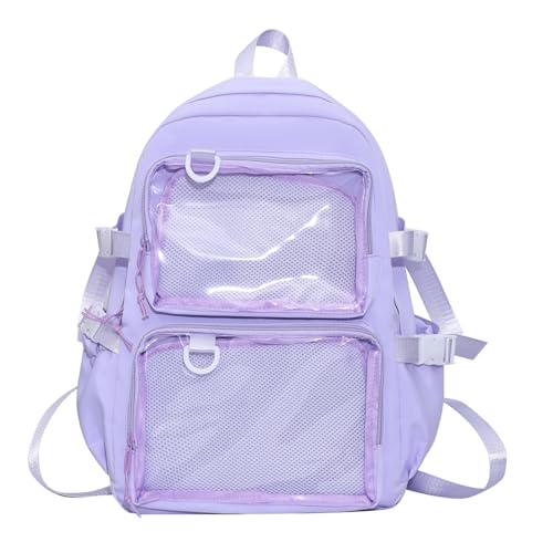 Mochila japonesa Itabag para ir a la universidad con tus pines favoritos