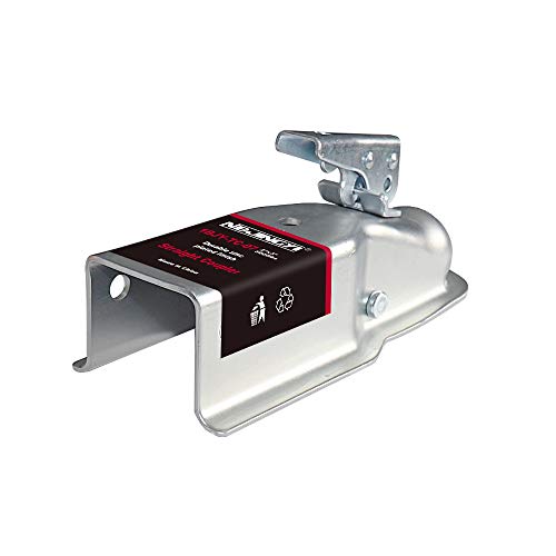 NBJINGYI Straight Trailer Coupler for 2" Ball and 3" Channel Tongue, 5,000 lbs Gross Weight Capacity, Zinc-Plated Steel for Equipment and Tandem Axle Trailers by NBJINGYI - Image 3