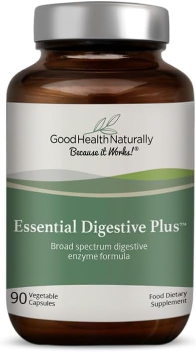 GOOD HEALTH NATURALLY BECAUSE IT WORKS! Essential Digestive Plus™ New Improved Formula for Improved Gluten Digestion