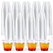 JOLLY CHEF 2000 Pack Plastic Shot Glasses,1 oz Disposable Cups 1 Ounce Tasting Cups Ideal for Whiskey, Wine Tasting,Food Samples