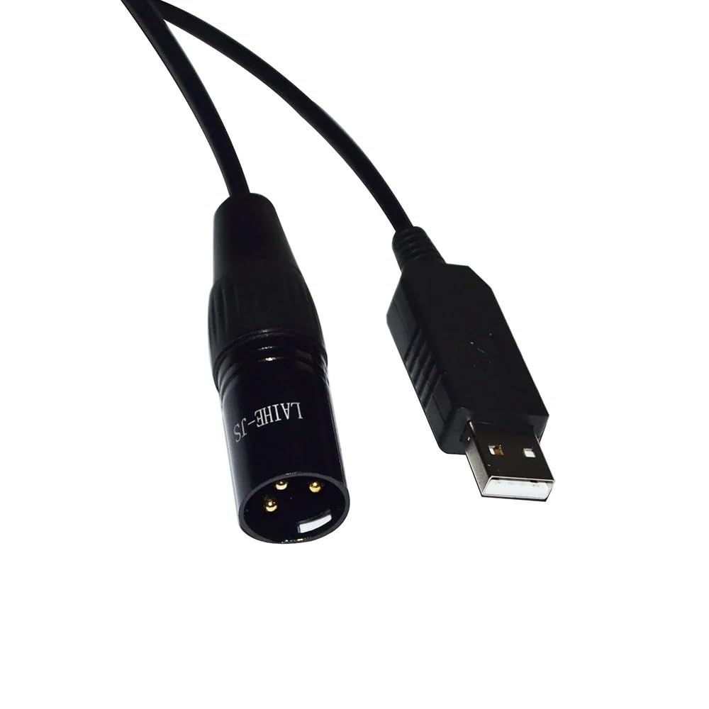 FTDI FT232RL USB a XLR Adaptador Macho de 3 Pines Convertidor Cable Serie RS485 for Equipos de procesamiento de Audio MARANI DPA-A DPA240P DPA260P(3m,Color D)