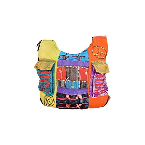 Handmade Multicoloured Hippie Shoulder Bag Cover