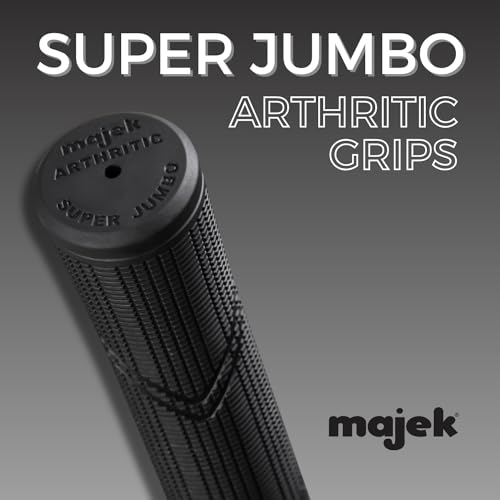Majek Golf Club Grips Super Jumbo Arthritic Extra Large Tour 360 Degree Black thumb #3