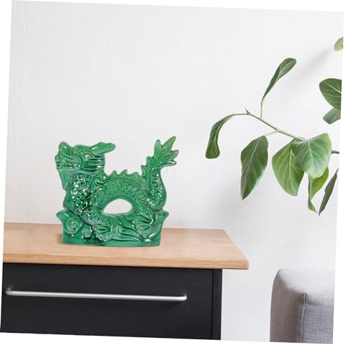 Statue de dragon du zodiaque figurine de bureau déco