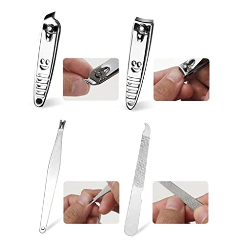 8-PCS-Nail-Clippers-Kit-Stainless-Steel-Compact-Multi-Purpose-Cutter-Scissor-Manicure-Tool-Color-As-Shown-Size-One-Size-As-Shown-One-Size