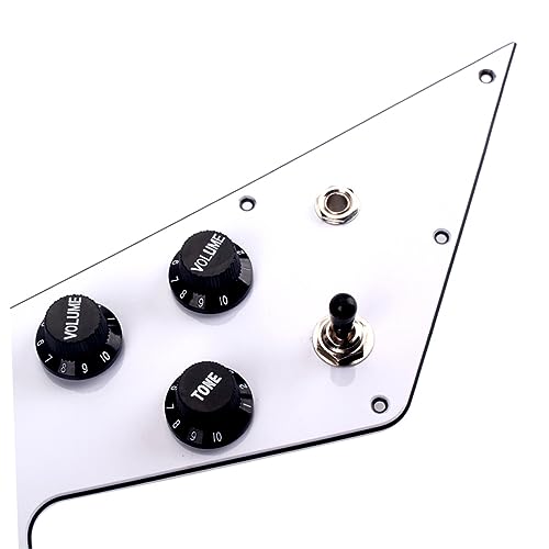 Kit de Pickguard Gpv01 Vaguelly Micro Guitare Électrique Flying - 7