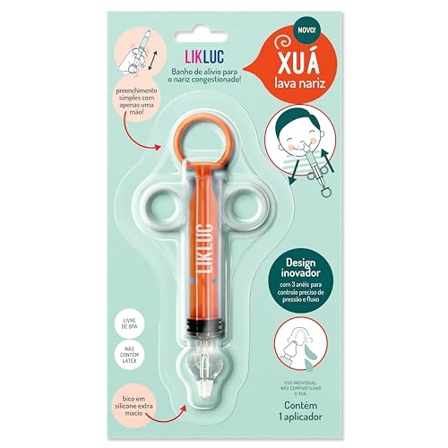 Likluc Xuá Lava Nariz - Seringa inteligente para lavagem nasal Likluc Xuá Lava Nariz - Seringa inteligente para lavagem nasal