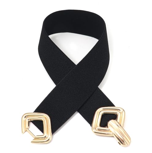 Women Wide Stretchy Waist Belt Cinch Elastic Stretch Belt for Dresses4