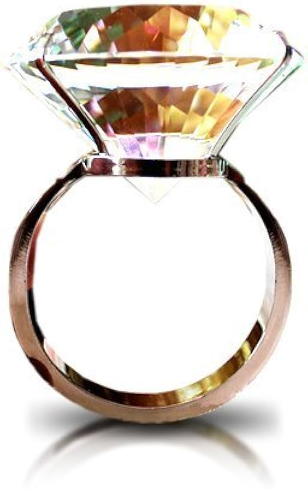 Amazon | 巨大 【120号サイズ】 指輪 サプライズ リング 結婚 婚約 Amazon | 巨大 【120号サイズ】 指輪 サプライズ リング 結婚 婚約