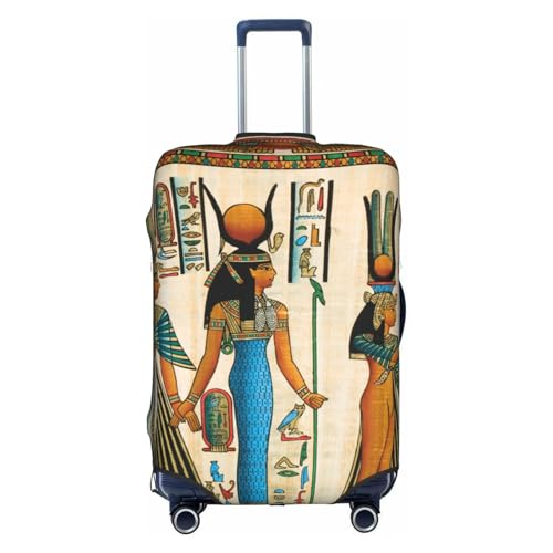 Women In Ancient Egypt Printed Luggage Cover Elastic, Washable, Universal Fit 18-32 Inch Travel Suitcase Cover Easy To Identify
