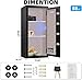 ToruKeep 8.3 Cuft Heavy Duty Home Safe Box Fireproof Waterproof, Extra Large Fire Proof Safe for Home Documents Business Office Use, Anti-Theft Digital Safety Box with Light, Removable Shelf, Handle