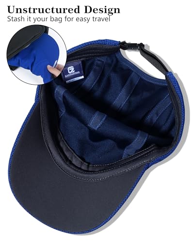 Image of GADIEMKENSD Running Hat Performance Mesh Hat, Excellent Ventilation, Lightweight, Reflective Design, Anti-Glare