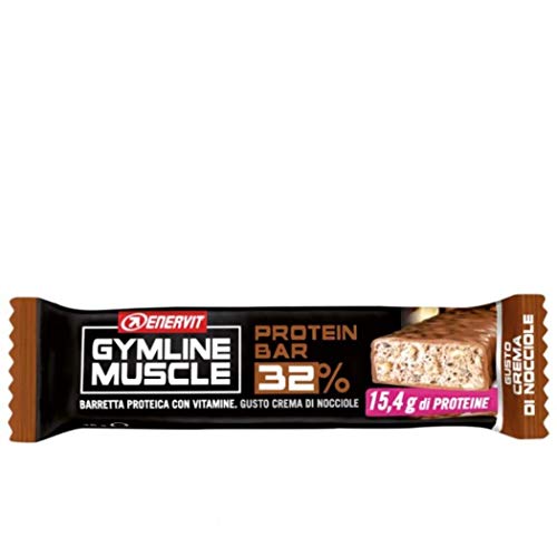 Barra De Proteína Muscular Enervit Gymline Con 30% De Crema De Nocciole, 48 G