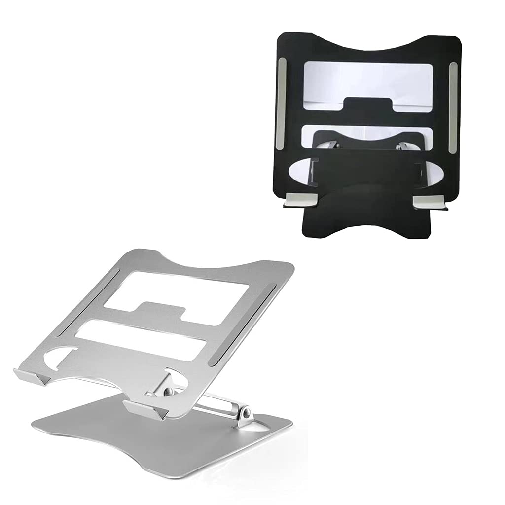 Soporte ajustable de aluminio plegable para laptop de 11 a 17 pulgadas