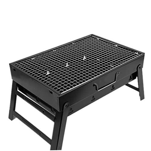 Barbecue portable charbon de table compact pour grillades à la maison - 2