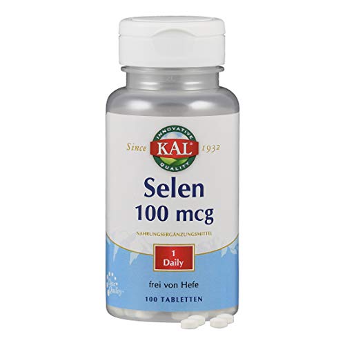 Selen Kal 100mcg Tabletten 100 Stück vegan ohne Gentechnik
