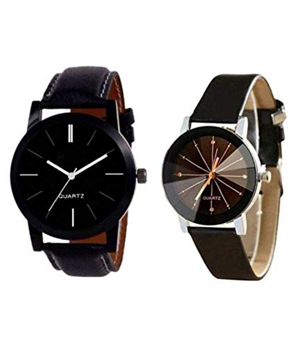 The Shopoholic Analogue Black Dial Couple Watch Set-(LR-05-Prizem-Women) (B07MZ6PJ3X) Amazon Price History, Amazon Price Tracker