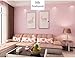 Cohoo Home Silk Pink Wallpaper Peel and Stick Contact Paper Pink Textured Silk Wallpaper Stick and Peel Self Adhesive Removable Paper Bedroom Wall Sticky Girls Drawer Liner Waterproof 15.7inW 197inL