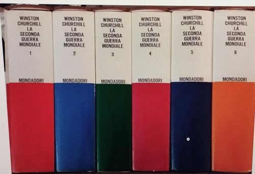 Winston Churchill LA SECONDA GUERRA MONDIALE Cofanetto 6 volumi Mondador