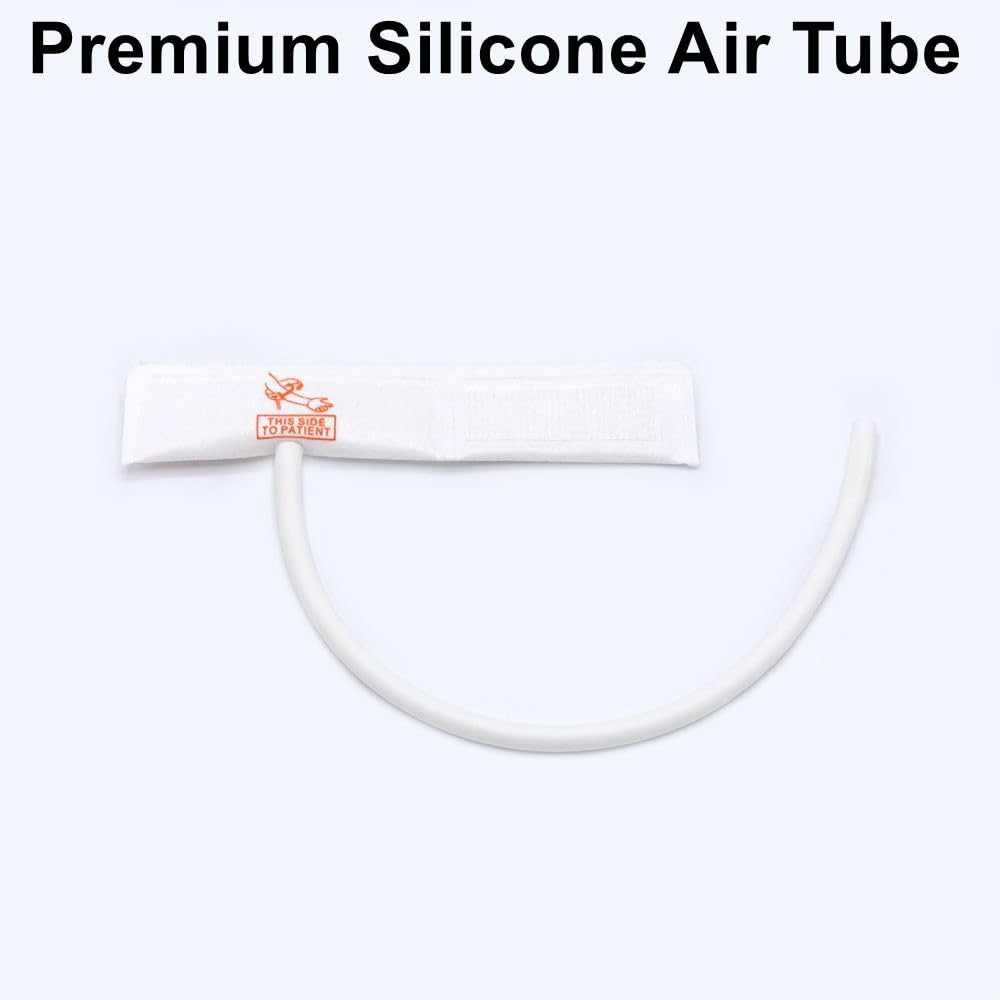 Pulsera veterinaria desechable de presión arterial de 5 piezas con conector BP 05 para animales, pulsera de bebé NIBP de repuesto de tubo único de 3-6 cm
